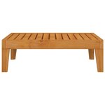 vidaXL Table de jardin 68 5x68 5x24 cm Bois d'acacia massif