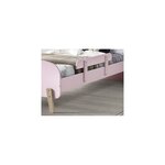 Barrière de sécurité pour Lit enfant kiddy 90cm Rose