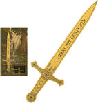 Monnaie EXCALIBUR 1/1000 Oz Medaille Or 2026 (PRÉCOMMANDE)