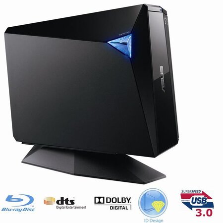 Asus bw-12d1s-u lecteur de disques optiques blu-ray dvd combo noir