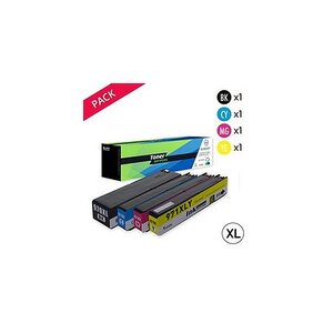 Compatible HP 970XL/971XL Pack 4 cartouches Noir cyan magenta jaune