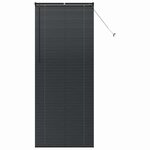 vidaXL Stores vénitiens Noir 220 x 95 cm Aluminium