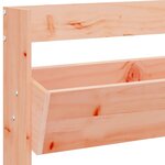 vidaXL Jardinière murale 3 niveaux 60x18 5x110 cm bois douglas massif