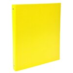 Classeur Rembordé Polypropylène 4 Anneaux 30mm - A4 - Jaune - X 20 - Exacompta