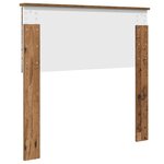 vidaXL Tête de lit Bois Ancien 80 cm Bois d'ingénierie