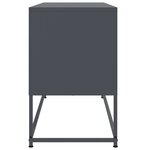 vidaXL Buffet vert olive 36x39x123 cm acier