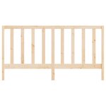 vidaXL Tête de lit 206x4x100 cm Bois massif de pin