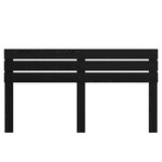 vidaXL Tête de lit Chêne noir 180 cm Bois d'ingénierie