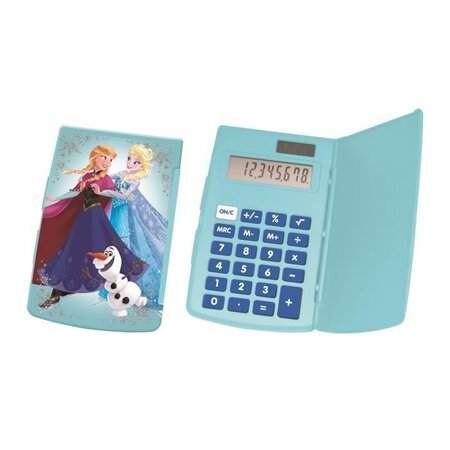 LEXIBOOK - Calculatrice de poche La Reine des Neiges