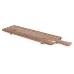 Maxi planche apéritive bois acacia FSC 75 x 19 5 cm - Pieds en bois