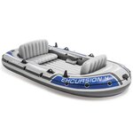 Intex jeu de bateau gonflable avec rames et pompe 68324np