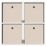 vidaXL Buffet avec tiroir Blanc 68 5 x 32 x 67 cm