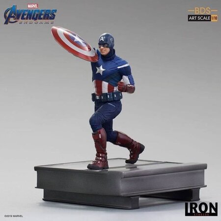 Figurine - FINE COLLECTIBLES - Marvel : Captain America - 21 cm