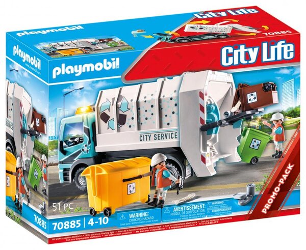 70885  Camion poubelle avec effet Lumineux