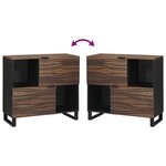vidaXL Buffet 80x33.5x75 cm Bois massif Mangue