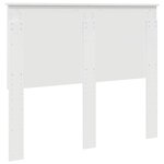 vidaXL Tête de lit Blanc Brillant 120 cm Bois d'ingénierie