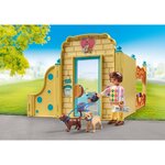 PLAYMOBIL 71743 - My Life Centre de soin canin avec 8 chiens et soigneur