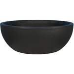 RIVIERA - Coupe pot de fleurs - granit D40 - noir