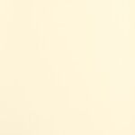 vidaXL Chaises pivotantes à manger lot de 6 Crème Tissu