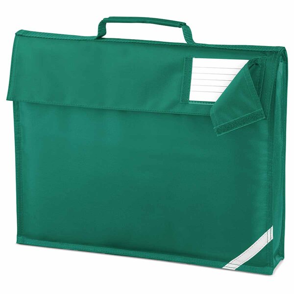Petite sacoche légère - cartable porte document - QD51 - vert émeraude
