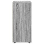 vidaXL Armoires de rangement 2 Pièces Gris Sonoma 60 x 48 x 105 cm