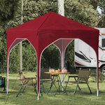 vidaXL Tente de fête pop-up 194 x 194 x 245 cm Bordeaux