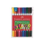 Kit pour dessiner : crayons de couleur, gomme, feutres, feuilles de papier A4 - FABER CASTELL & CLAIRALFA