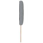 vidaXL Tête de lit avec des lumières à LED Gris clair 180 cm tissu