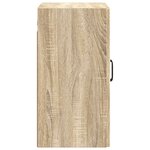 vidaXL Armoire Murale 59 x 31 x 60 cm Bois d'ingénierie Chêne Sonoma