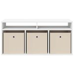 vidaXL Basboard avec tiroir Blanc 102 x 32 x 48 5 cm