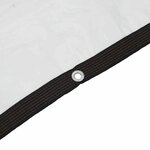 vidaXL Housse de protection plantes avec œillets 3x6 m polyéthylène