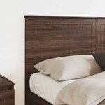 vidaXL Tête de lit Chêne brun 150 cm Bois d'ingénierie