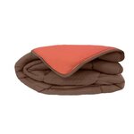 Couette chaude Microfibre Chocolat & Corai140 x 200 cm