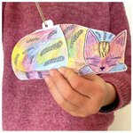 Kit creatif Chats a colorier