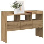 vidaXL Buffet chêne artisanal 105x30x70 cm bois d'ingénierie