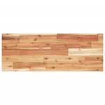 vidaXL Étagères flottantes 4 Pièces 100x30x2 cm acacia massif à l'huile
