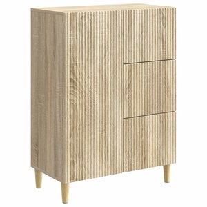 vidaXL Buffet Chêne Sonoma 66 x 34 5 x 90 cm Bois d'ingénierie
