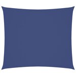 vidaXL Voile de parasol tissu oxford rectangulaire 2 5x3 m bleu