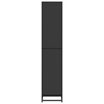 vidaXL Bibliothèque noir 40x35x170 5 cm bois d'ingénierie