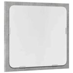 vidaXL Ensemble de meubles de salle de bain 2 Pièces gris béton