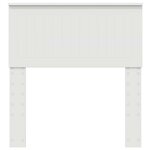 vidaXL Tête de lit avec tête de lit Blanc 80 cm Bois d'ingénierie