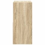 vidaXL Table de chevet avec tiroir Chêne Sonoma 30 5 x 27 x 59 5 cm
