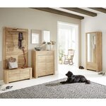 Germania Armoire à chaussures 95 7x40 3x44 45 cm Chêne de Navarre