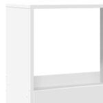 vidaXL Cloison de séparation blanc 100x33x175 cm bois d'ingénierie