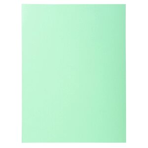 Paquet De 50 Chemises 2 Rabats Super 210 - 24x32cm - Vert Clair - X 5 - Exacompta