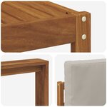 vidaXL Ensemble de canapés d'extérieur 8 Pièces Gris Naturel et Clair