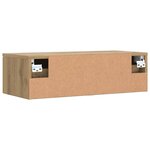 vidaXL Armoire murale chêne artisanal 68x30x20 cm bois d'ingénierie