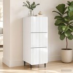 vidaXL Armoire à tiroirs 33 x 34 5 x 92 cm Bois d'ingénierie