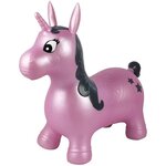 LEXIBOOK - Licorne Sauteuse Gonflable - Violet - Mixte - A partir de 3 ans