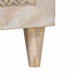 vidaXL Unites TV avec tiroir Blanc 105 x 33 x 46 cm Bois d'ingénierie